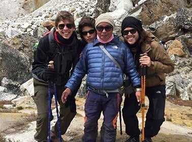 Suraya climbing guide with Parikrama Treks