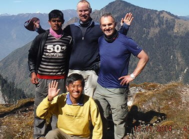 Bishnu cook with Parikrama Treks