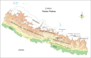 nepal map