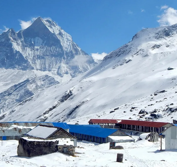 Annapurna Base Camp Trek with helicopter